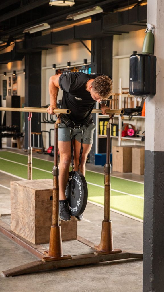 leer weighted dips met online calisthenics coaching